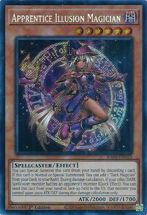 Apprentice Illusion Magician [RA04-EN023] Secret Rare | Clutch Gaming