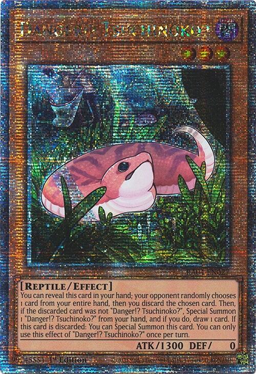 Danger!? Tsuchinoko? [RA04-EN027] Quarter Century Secret Rare | Clutch Gaming