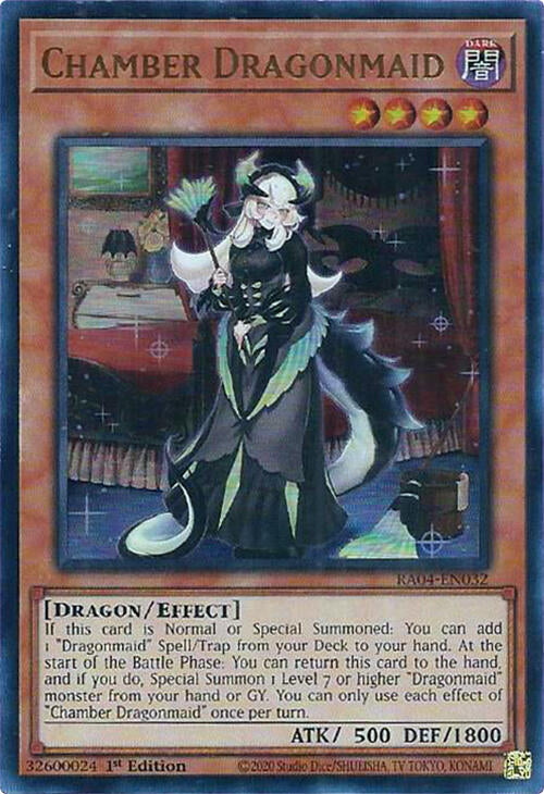 Chamber Dragonmaid [RA04-EN032] Ultra Rare | Clutch Gaming