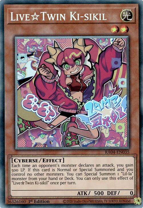 LiveTwin Ki-sikil [RA04-EN035] Prismatic Collector's Rare | Clutch Gaming