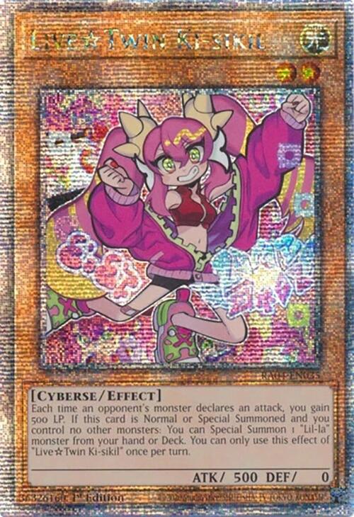 LiveTwin Ki-sikil [RA04-EN035] Quarter Century Secret Rare | Clutch Gaming