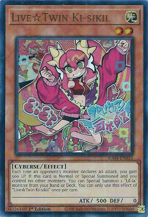 LiveTwin Ki-sikil [RA04-EN035] Ultra Rare | Clutch Gaming