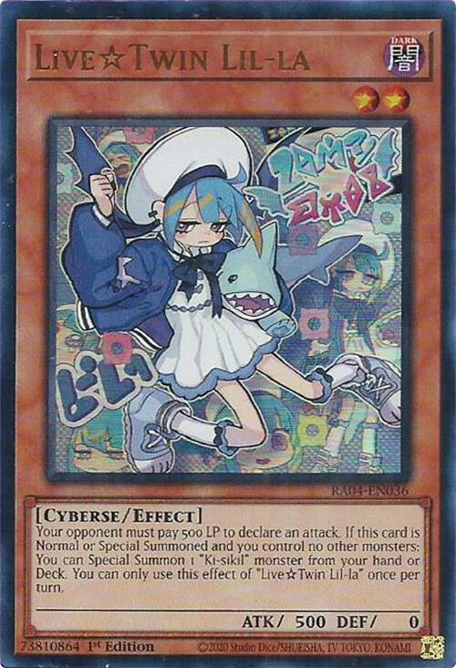 LiveTwin Lil-la [RA04-EN036] Ultra Rare | Clutch Gaming