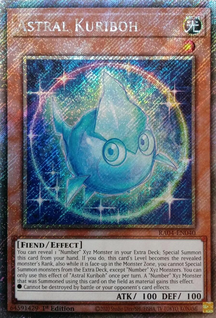 Astral Kuriboh [RA04-EN040] Platinum Secret Rare | Clutch Gaming