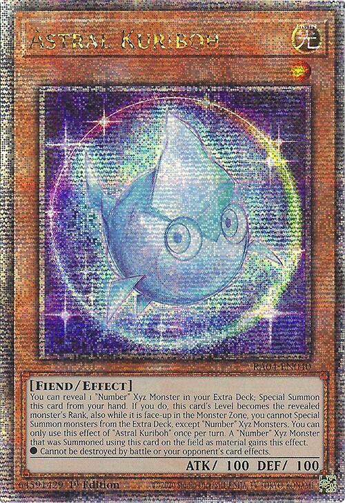 Astral Kuriboh [RA04-EN040] Quarter Century Secret Rare | Clutch Gaming