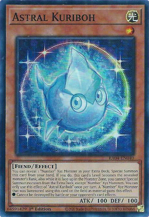 Astral Kuriboh [RA04-EN040] Super Rare | Clutch Gaming