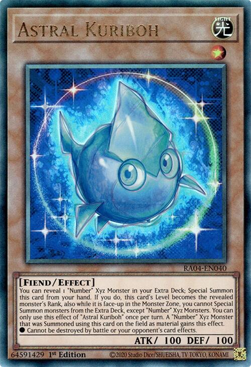 Astral Kuriboh [RA04-EN040] Prismatic Ultimate Rare | Clutch Gaming