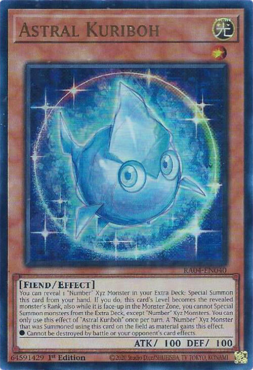 Astral Kuriboh [RA04-EN040] Ultra Rare | Clutch Gaming
