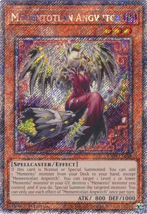 Mementotlan Angwitch [RA04-EN048] Platinum Secret Rare | Clutch Gaming