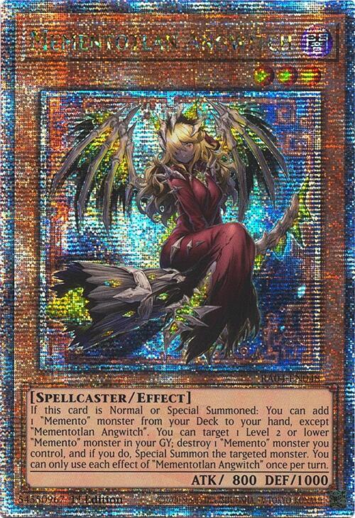 Mementotlan Angwitch [RA04-EN048] Quarter Century Secret Rare | Clutch Gaming