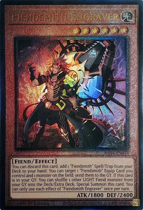 Fiendsmith Engraver [RA04-EN049] Prismatic Ultimate Rare | Clutch Gaming