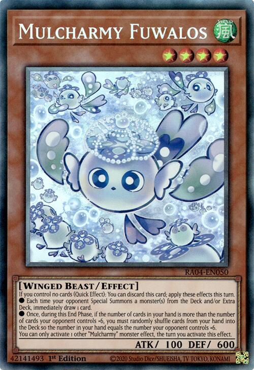 Mulcharmy Fuwalos [RA04-EN050] Prismatic Collector's Rare | Clutch Gaming
