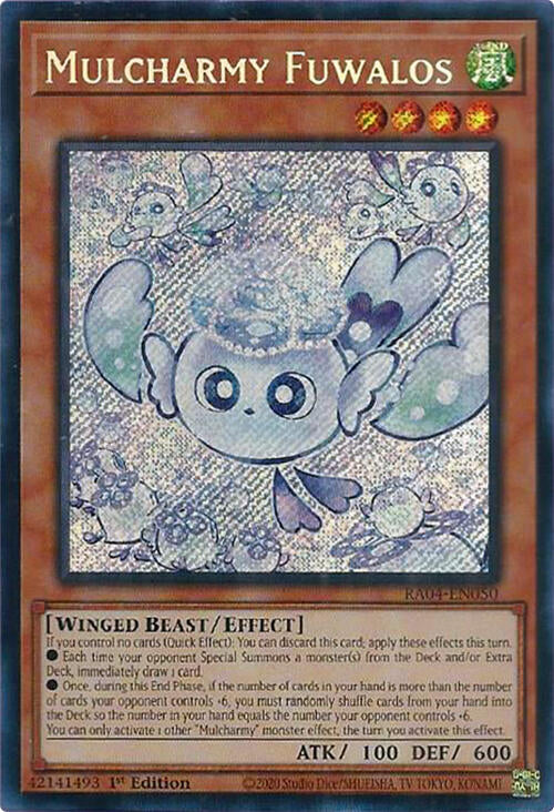 Mulcharmy Fuwalos [RA04-EN050] Secret Rare | Clutch Gaming