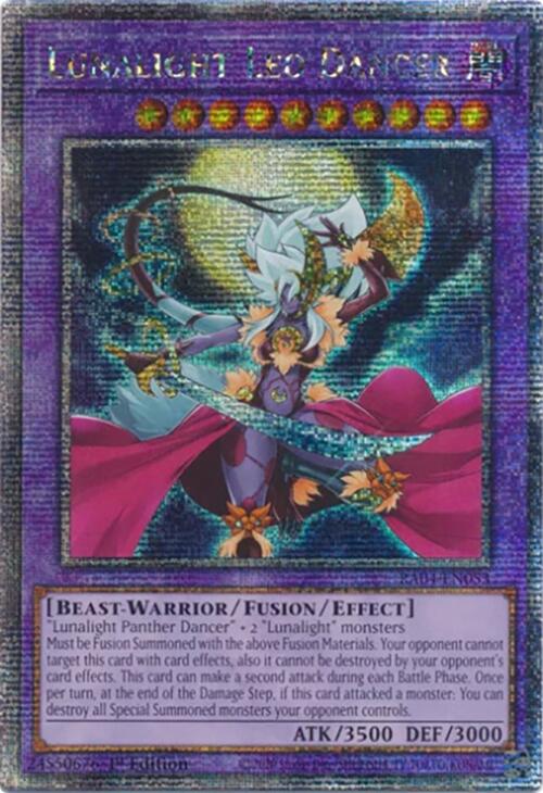 Lunalight Leo Dancer [RA04-EN053] Quarter Century Secret Rare | Clutch Gaming