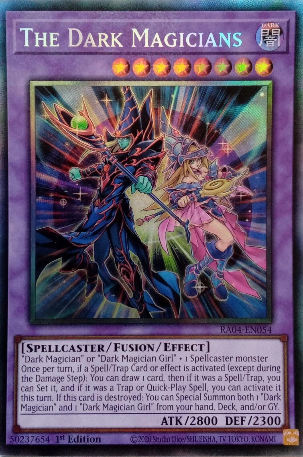 The Dark Magicians [RA04-EN054] Prismatic Collector's Rare | Clutch Gaming