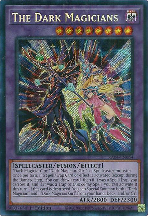 The Dark Magicians [RA04-EN054] Secret Rare | Clutch Gaming