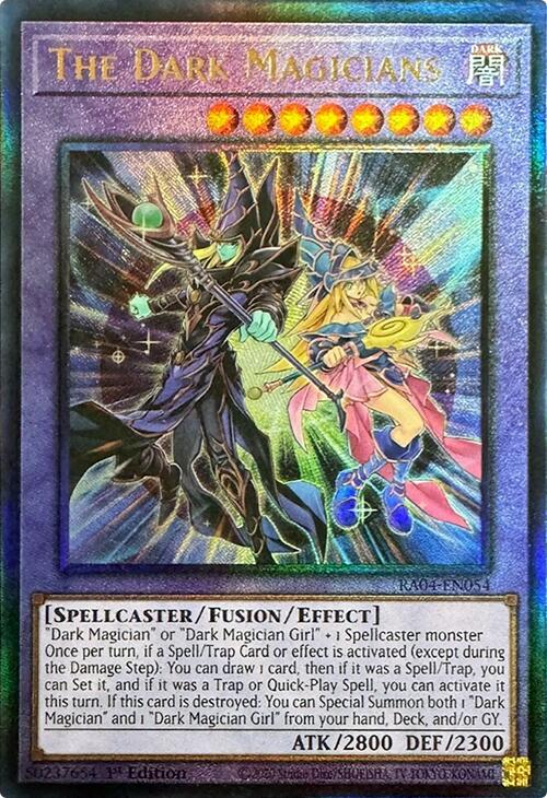 The Dark Magicians [RA04-EN054] Prismatic Ultimate Rare | Clutch Gaming