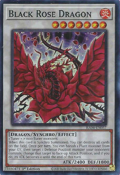 Black Rose Dragon [RA04-EN057] Super Rare | Clutch Gaming