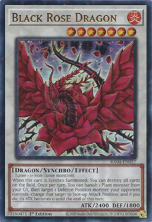 Black Rose Dragon [RA04-EN057] Ultra Rare | Clutch Gaming