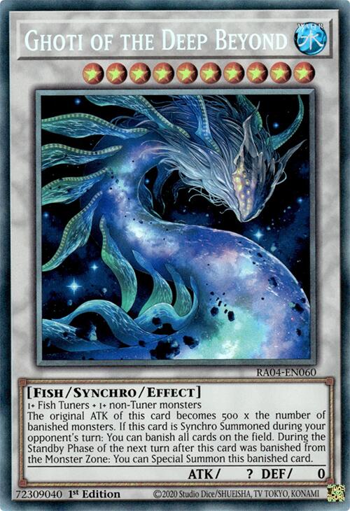 Ghoti of the Deep Beyond [RA04-EN060] Prismatic Collector's Rare | Clutch Gaming
