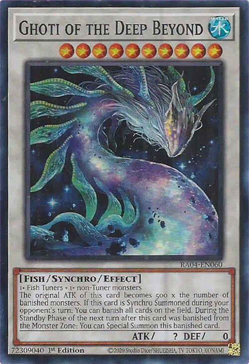Ghoti of the Deep Beyond [RA04-EN060] Super Rare | Clutch Gaming