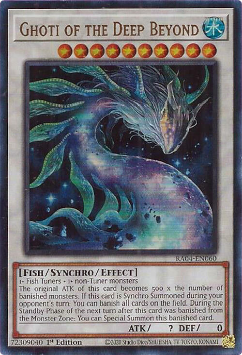Ghoti of the Deep Beyond [RA04-EN060] Ultra Rare | Clutch Gaming