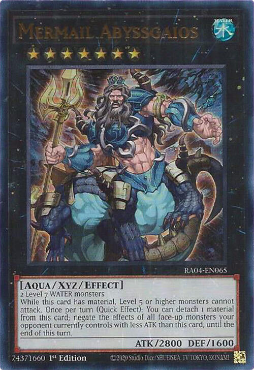 Mermail Abyssgaios [RA04-EN065] Ultra Rare | Clutch Gaming