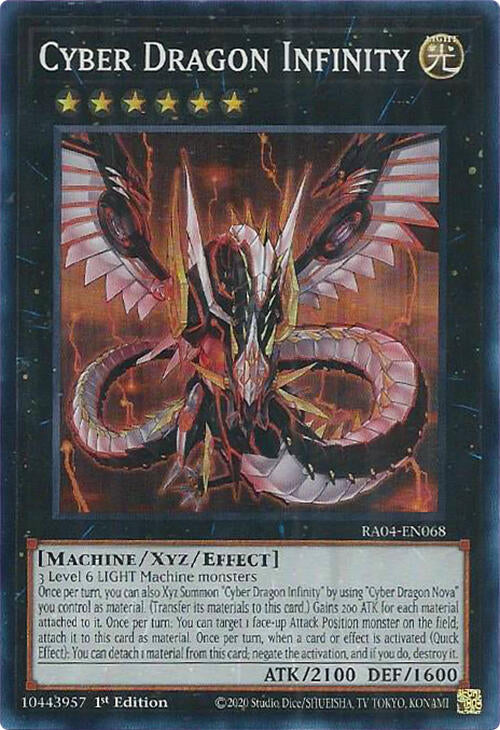 Cyber Dragon Infinity [RA04-EN068] Super Rare | Clutch Gaming