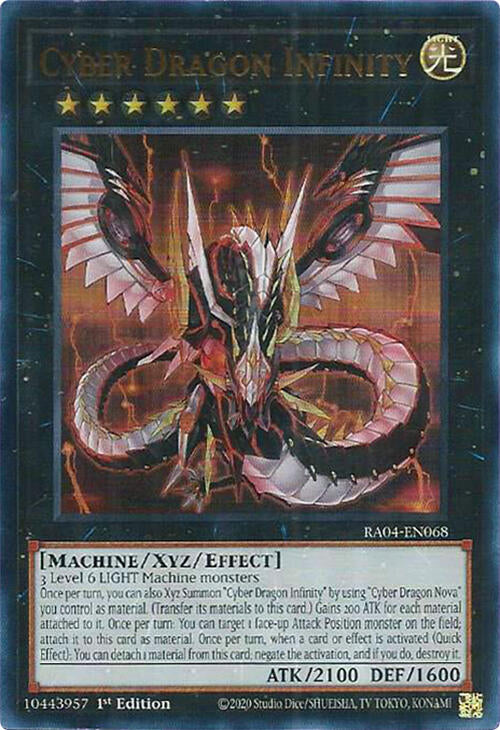 Cyber Dragon Infinity [RA04-EN068] Ultra Rare | Clutch Gaming