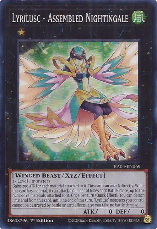 Lyrilusc - Assembled Nightingale [RA04-EN069] Super Rare | Clutch Gaming