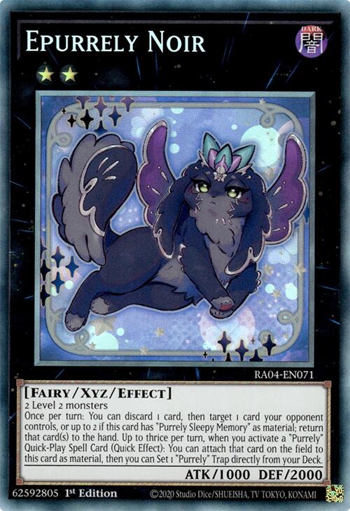 Epurrely Noir [RA04-EN071] Prismatic Collector's Rare | Clutch Gaming