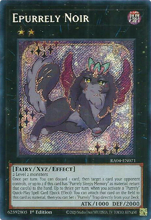 Epurrely Noir [RA04-EN071] Secret Rare | Clutch Gaming