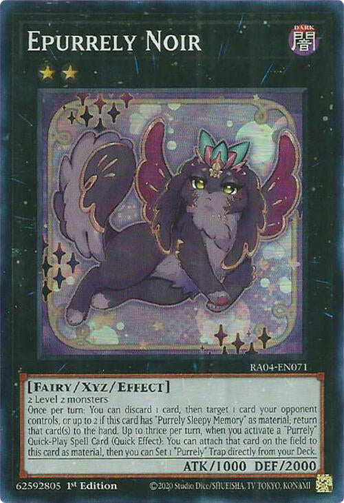 Epurrely Noir [RA04-EN071] Super Rare | Clutch Gaming