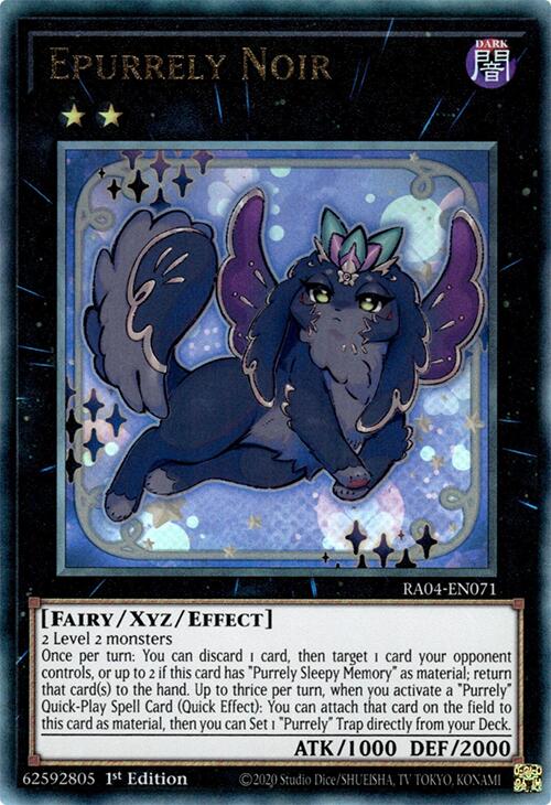 Epurrely Noir [RA04-EN071] Prismatic Ultimate Rare | Clutch Gaming