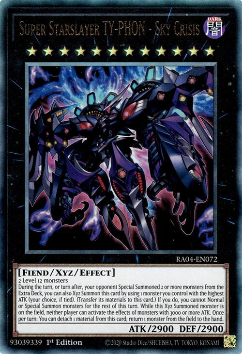 Super Starslayer TY-PHON - Sky Crisis [RA04-EN072] Prismatic Ultimate Rare | Clutch Gaming
