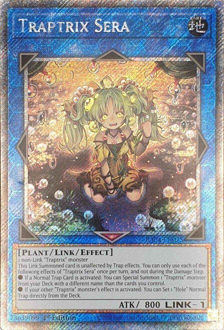 Traptrix Sera [RA04-EN075] Platinum Secret Rare | Clutch Gaming