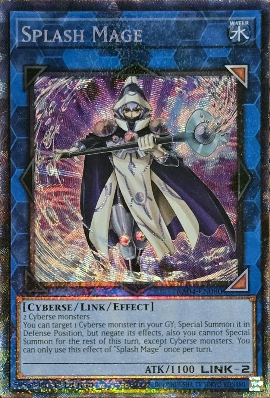 Splash Mage [RA04-EN080] Prismatic Collector's Rare | Clutch Gaming