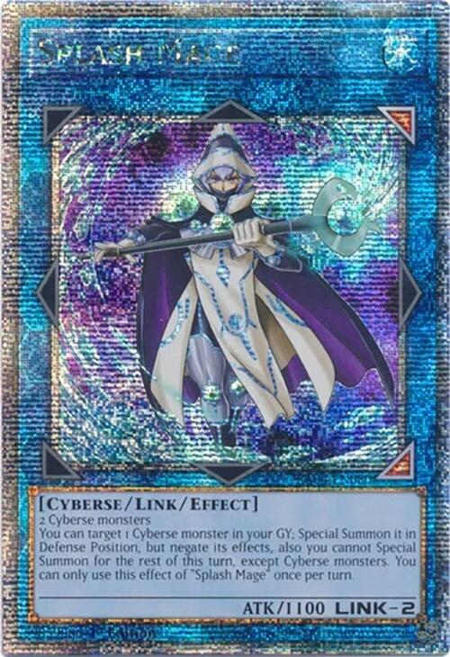 Splash Mage [RA04-EN080] Quarter Century Secret Rare | Clutch Gaming