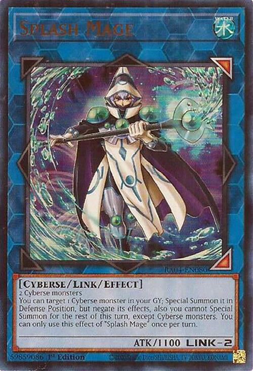 Splash Mage [RA04-EN080] Ultra Rare | Clutch Gaming