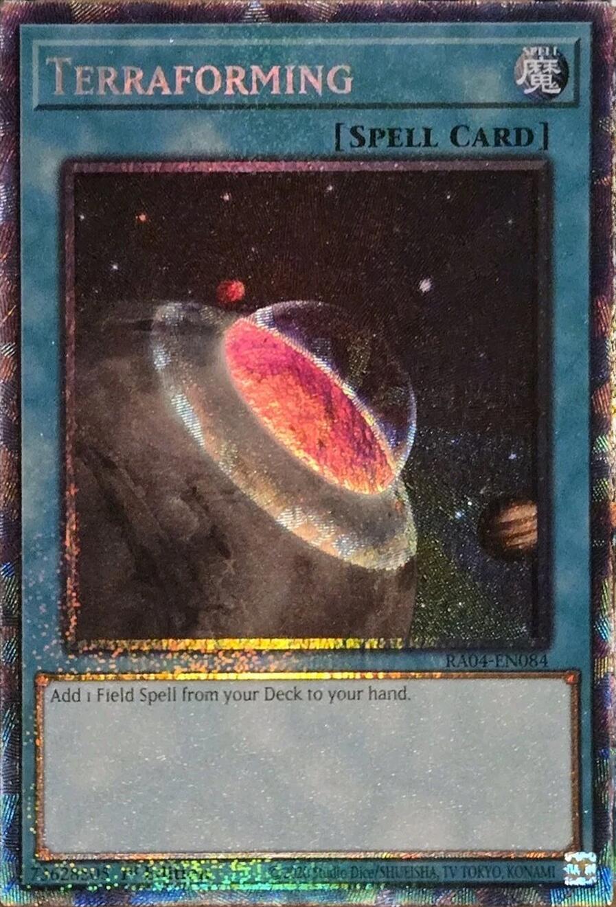 Terraforming [RA04-EN084] Prismatic Collector's Rare | Clutch Gaming