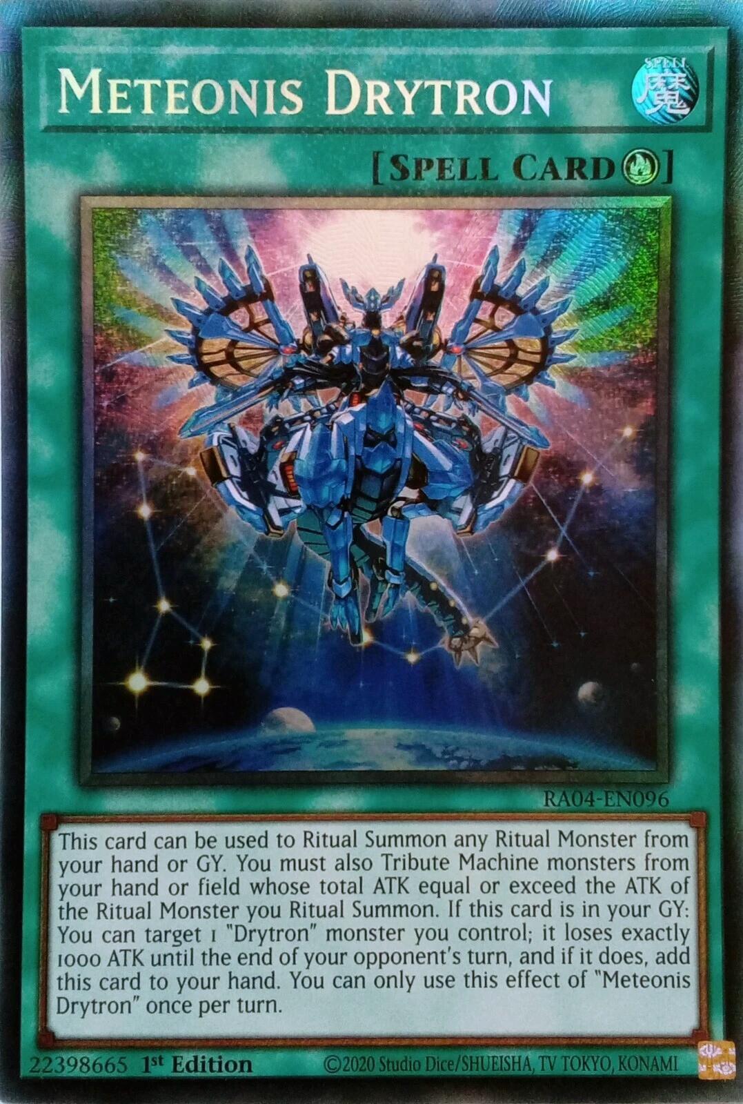 Meteonis Drytron [RA04-EN096] Prismatic Collector's Rare | Clutch Gaming