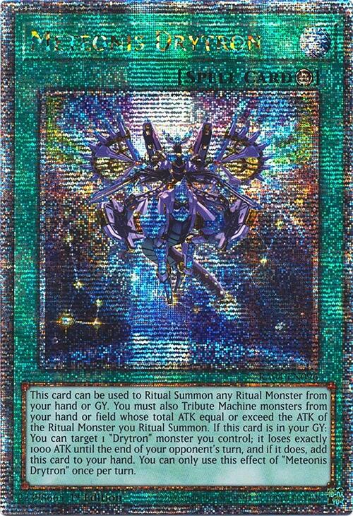 Meteonis Drytron [RA04-EN096] Quarter Century Secret Rare | Clutch Gaming