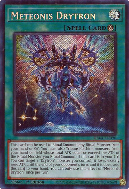 Meteonis Drytron [RA04-EN096] Secret Rare | Clutch Gaming