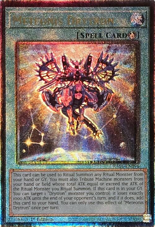 Meteonis Drytron [RA04-EN096] Prismatic Ultimate Rare | Clutch Gaming