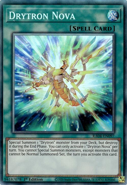 Drytron Nova [RA04-EN097] Prismatic Collector's Rare | Clutch Gaming