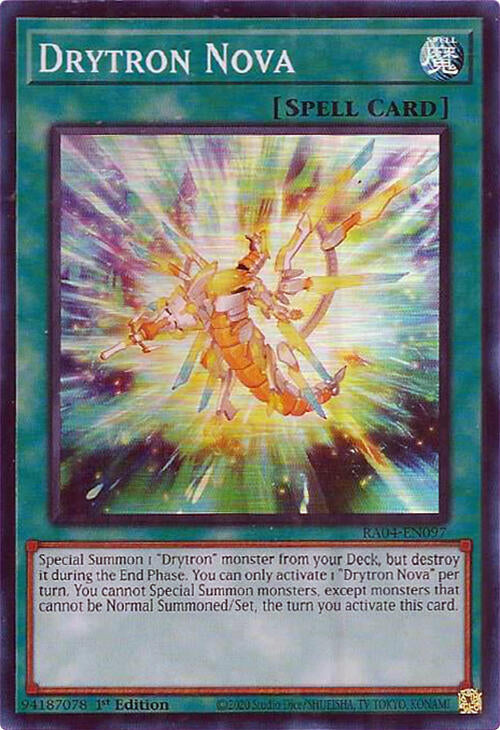 Drytron Nova [RA04-EN097] Super Rare | Clutch Gaming