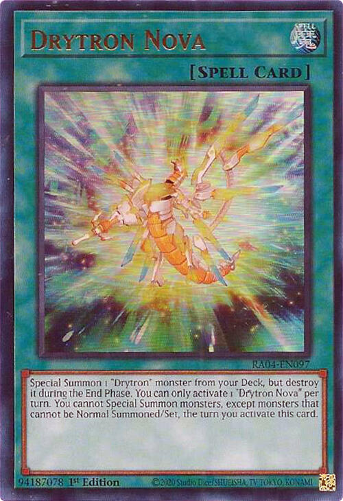 Drytron Nova [RA04-EN097] Ultra Rare | Clutch Gaming