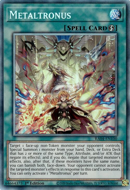 Metaltronus [RA04-EN100] Prismatic Collector's Rare | Clutch Gaming