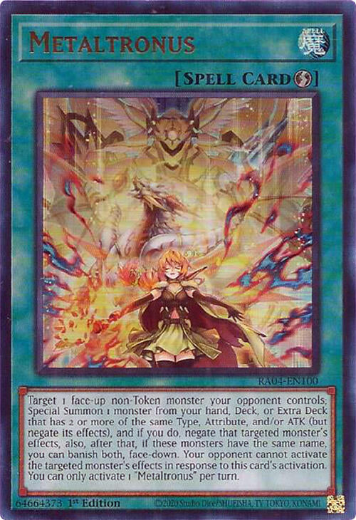 Metaltronus [RA04-EN100] Ultra Rare | Clutch Gaming