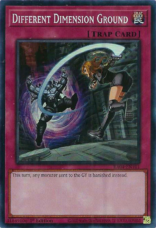 Different Dimension Ground [RA04-EN101] Super Rare | Clutch Gaming